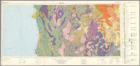 Geologic Map Of California Weed Sheet David Rumsey Historical Map