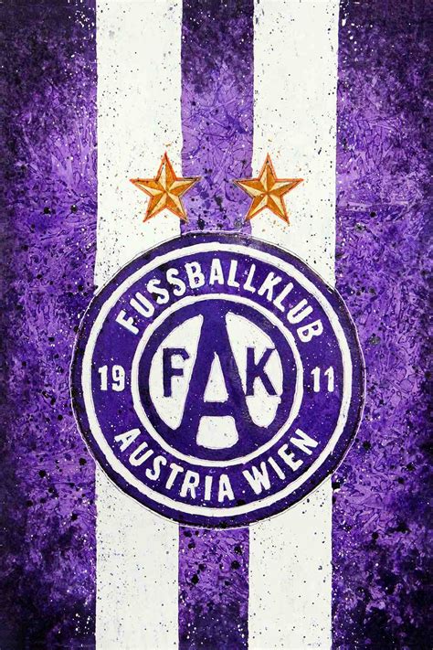 Offizielle seite von austria wien. Wappen FK Austria Wien - Hochformat | abseits.at Shop