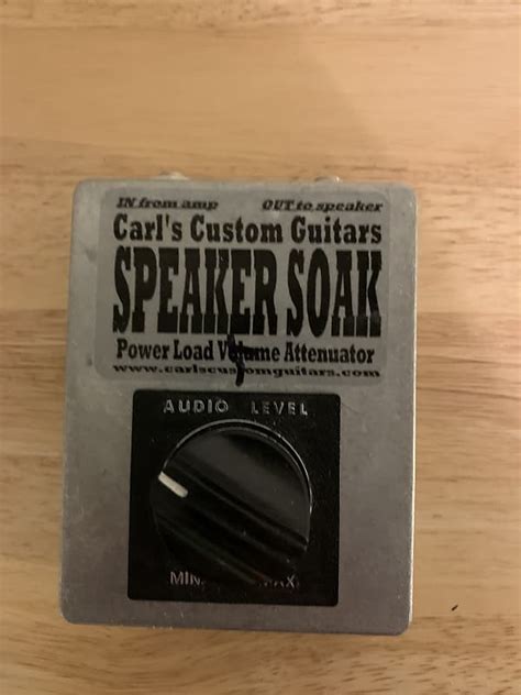 Carls Custom Guitars Speaker Soak 8 Ohm Attenuator Reverb