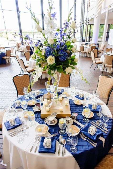 A Floral Explosion Weddingday Magazine Royal Blue Wedding