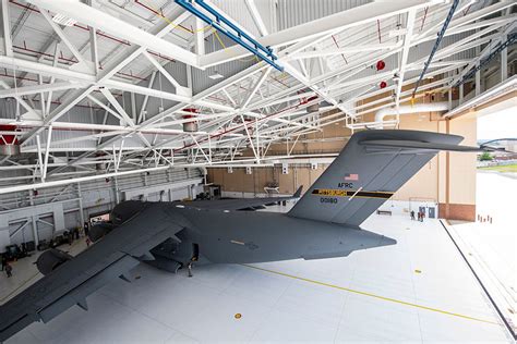 Walsh Construction Delivers New C 17 Two Bay Hangar To 911th Air Wing