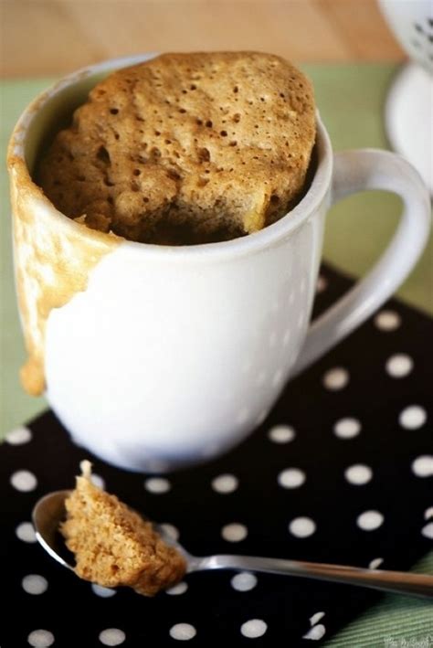 Top with a scoop of ice cream and mini chocolate chips! 18 Microwave Snacks You Can Cook In A Mug - The Food Explorer