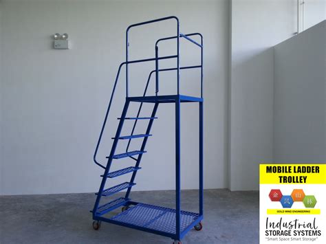 Mobile Ladder Trolley Mlt Gold Wind Engineering Pte Ltd