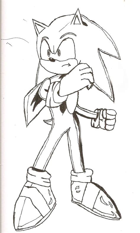 Sonic Drawing Easy At Getdrawings Free Download