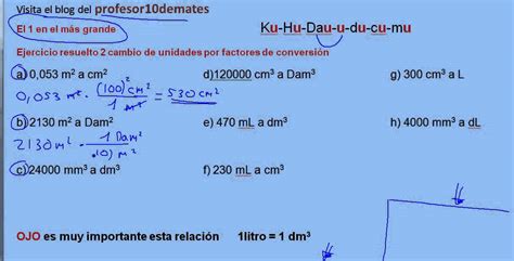 Factores De Conversión Ejercicios Y Ejemplos Resueltos Trucos Fast