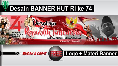 Contoh Banner Kemerdekaan Ri Ke 74 Gambar Contoh Banners Images