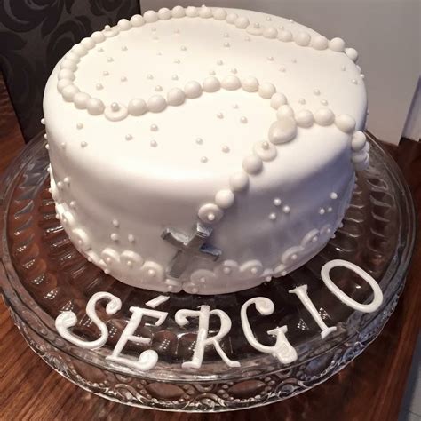 Bolo Com Terço Em Cima