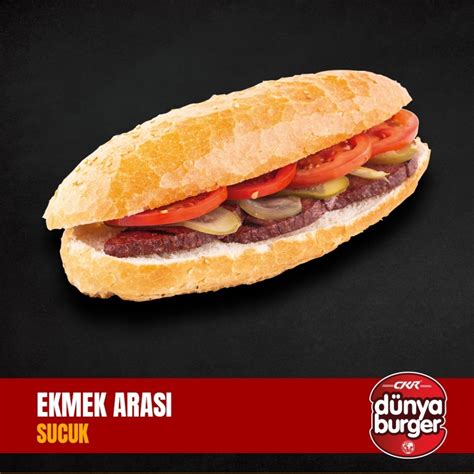 Ekmek Arası Sucuk 200 gr. | Dünya Burger - Yeni Bağlar ...
