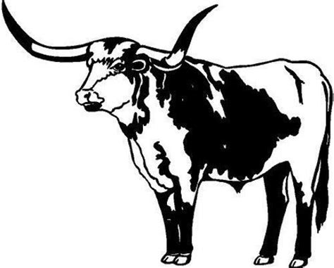 Texas Longhorn Clipart Longhorn Beef Cow Longhorn Cattle