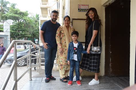 On her birthday, she was papped outside her residence looking gorgeous. Shilpa Shetty Spotted With Family At Pvr Juhu