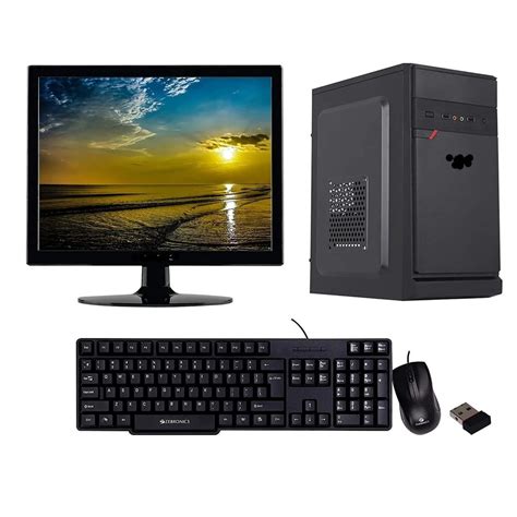 I3 Assembled Desktop Computer Screen Size 17 Windows At Best Price