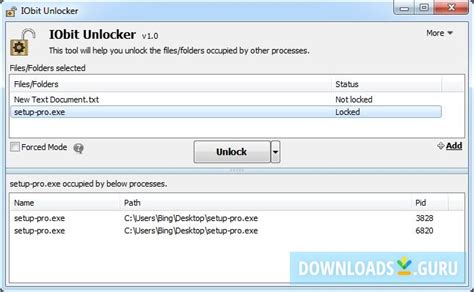 Unlocker appears in the contextual menu as other usual function, and when you try to delete a file and you can't. Download IObit Unlocker for Windows 10/8/7 (Latest version 2021) - Downloads Guru