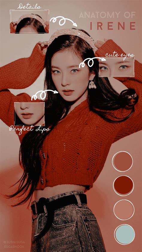 Anatomy Of Irene Kpop Anatomy Edit Red Velvet Irene Velvet