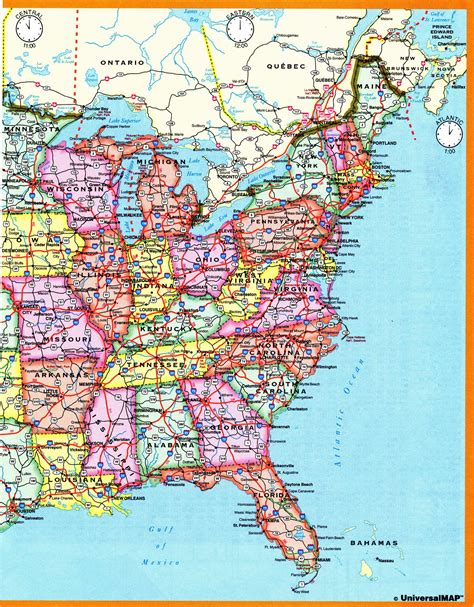 Us Time Zone Map Us Time Zone Map Gis Geography Bether Cline