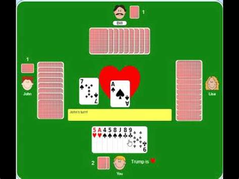 Be the master whist player by playing online the whist card game. whist:play best cards game - YouTube