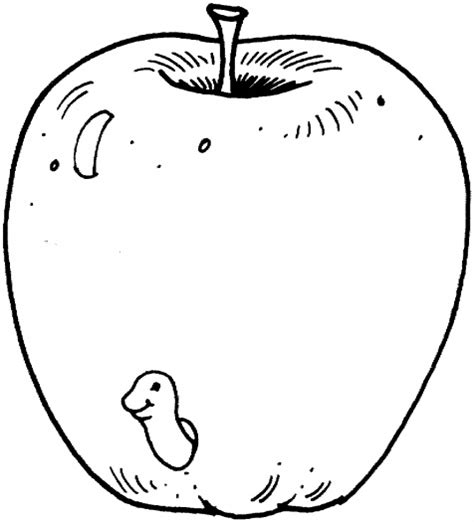 Top 20 apple coloring pages for preschoolers: Clipart Panda - Free Clipart Images