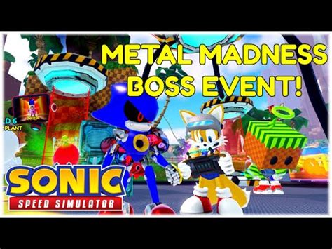 Playing As Metal Sonic In Sonic Speed Simulator Roblox Youtube