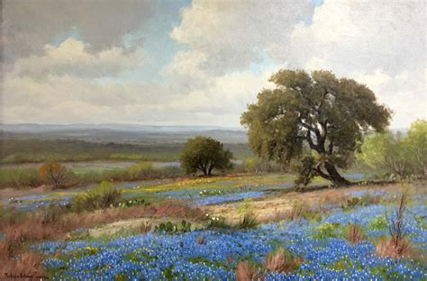Porfirio Salinas Bluebonnet 844 Texas Art Vintage Texas Paintings