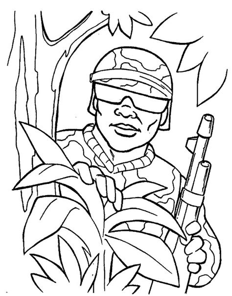Military Spy Coloring Pages Color Luna
