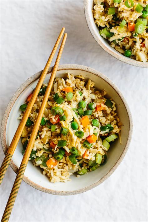 Cauliflower Fried Rice Puts A Healthy Spin On A Classic Chinese Stir