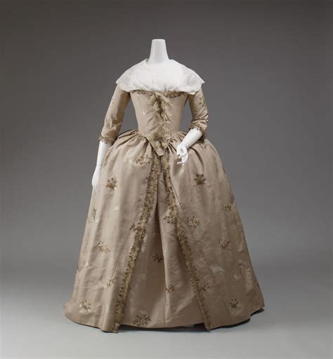 Robe à Langlaise American Or European The Met