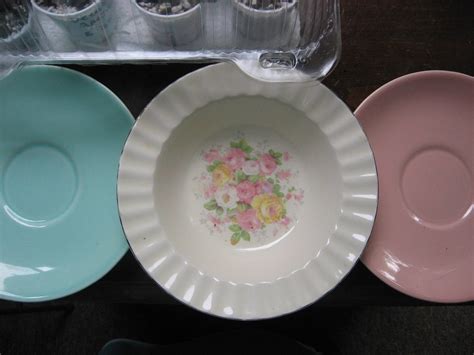 Vintage Dishes Lu Ray Pastels With Homer Laughlin Pieces Susans