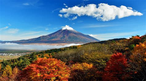 Mount Fuji 3776 Meters Wallpaper For Desktop 1920x1080 Full Hd