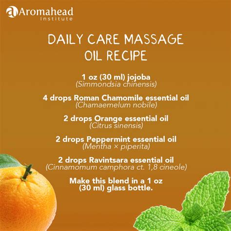 Massage Oil Recipe From Our Free Essential Oil Class Massage Oils Recipe Massage Oil Free
