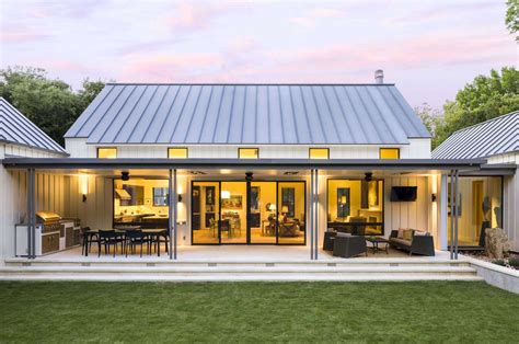 One Story Modern Farmhouse With Wrap Around Porch
