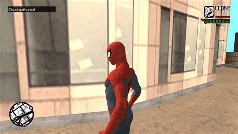 Gta San Andreas Spider Man Mod Pc Youtube