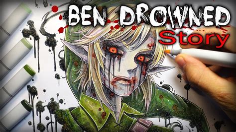 Ben Drowned Story Creepypasta Drawing Youtube