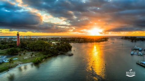 jupiter fl sunrise lighthouse and inlet pinned by waterfront idx