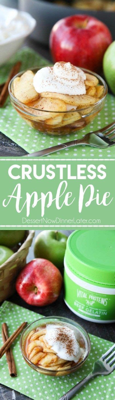 Crustless Apple Pie Is A Super Easy Healthier Holiday Dessert That Tastes Great With Added