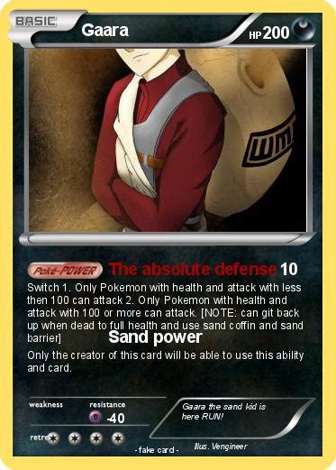 Pokémon Gaara 541 541 The Absolute Defense My Pokemon Card