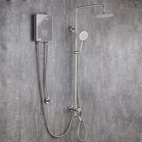Rcg Sus304 Stainless Steel Bathroom Single Hot Cold Shower Set For Single Point Water Heater