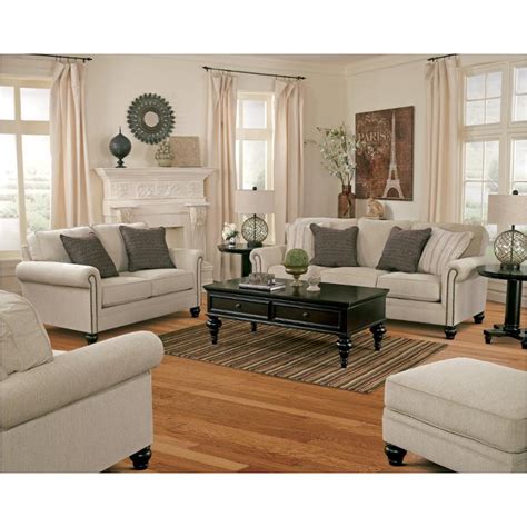 It's the ultimate lounge after a long day. 1300038 Ashley Furniture Milari - Linen Living Room Sofa
