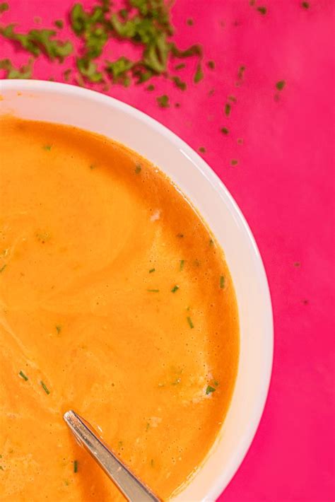 Creamy Carrot Soup Recipe Classic French Potage De Crecy Healthy