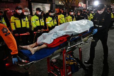 Scenes Of Horror In Seoul After Halloween Stampede Nearly 150 People