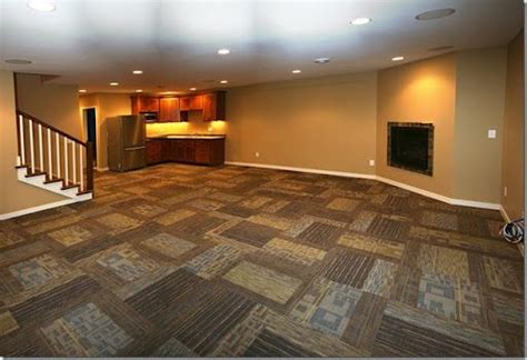 Get great home decor latest style ideas and tips. Awesome Carpet Tiles For Basement Interior Decor ...