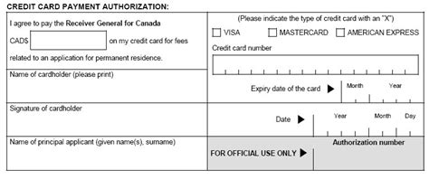 Maybe you would like to learn more about one of these? Canada Visa 101: Credit Card Payment for Visa Processing Fee Is Now Accepted