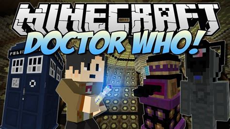 Minecraft Doctor Who Tardis Daleks Cybermen And More Mod