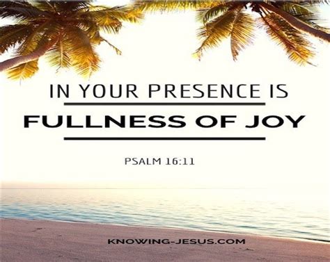 In Your Presence Is Fullness Of Joy
