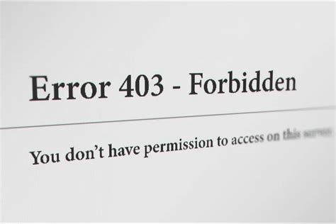Forbidden là gì Nguyên nhân cách sửa lỗi Error này Tin tức tên miền hosting
