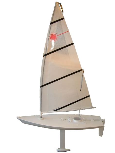 Rc Laser Complete Ready To Sail Radio Controlled Sail Boat Radio