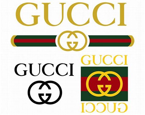Gucci Svg Files Silhouette Diy Fashion Logo Branding Logos