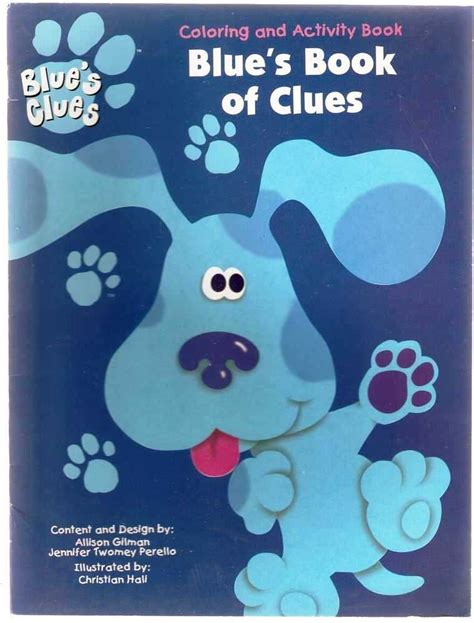 Blues Clues Blues Book Of Clues Coloring And Activity Book