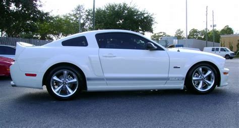 Performance White 2007 Ford Mustang Shelby Gt Coupe Mustangattitude