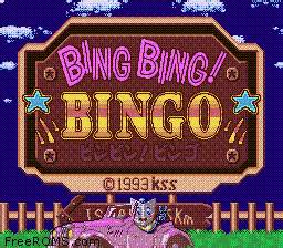 We did not find results for: Bing Bing! Bingo ROM Download for SNES