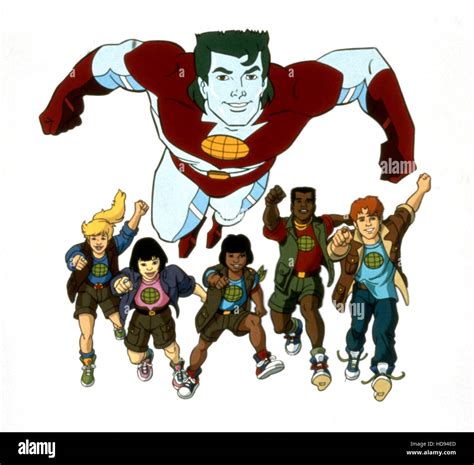 Captain Planet And The Planeteers Captain Planet Top From Left