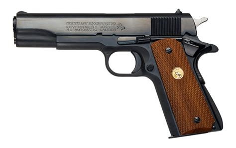 Colt Series 70 Government Model — Pistol Specs Info